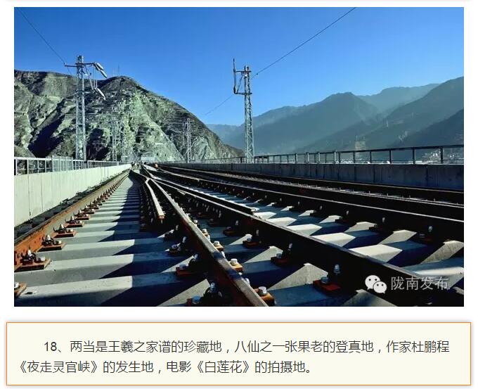 蘭渝鐵路最早由孫中山先生提出？在隴南，你不知道的事兒還有……