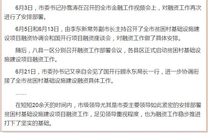 國(guó)開(kāi)行支持貧困村基礎(chǔ)設(shè)施建設(shè)，隴南究竟能分得多大“蛋糕”？